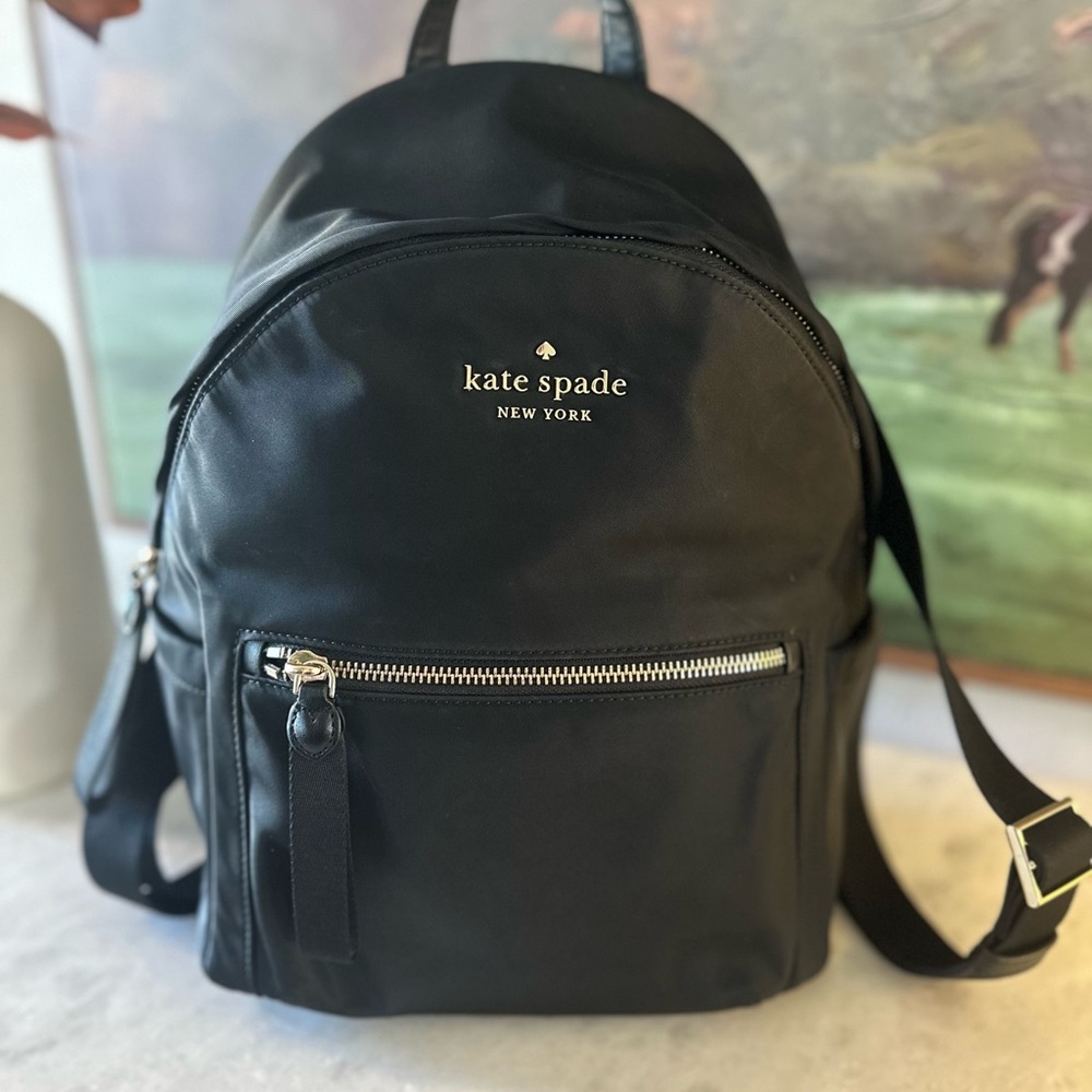 Kate Spade Classic Black Backpack
